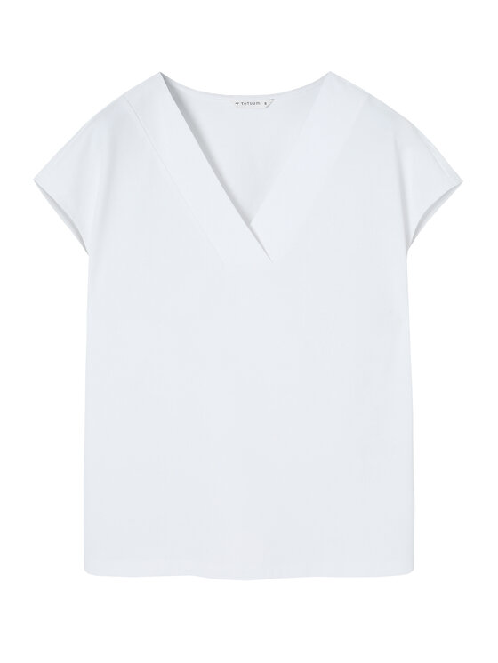 TATUUM Tatuum Bluzka NAVIX Biały Loose Fit