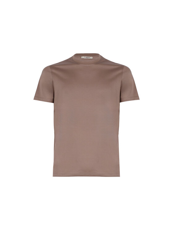 ACANFORA ACANFORA T-shirt ACA010-CAF Marrone Regular Fit