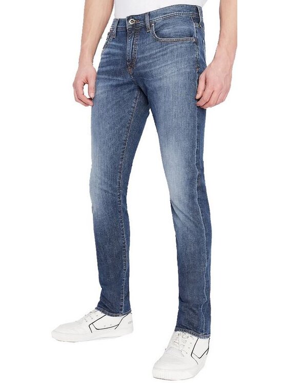 Armani Exchange Armani Exchange Jeansy 3LZJ13 Z1L4Z 1500 Modrá Slim Fit