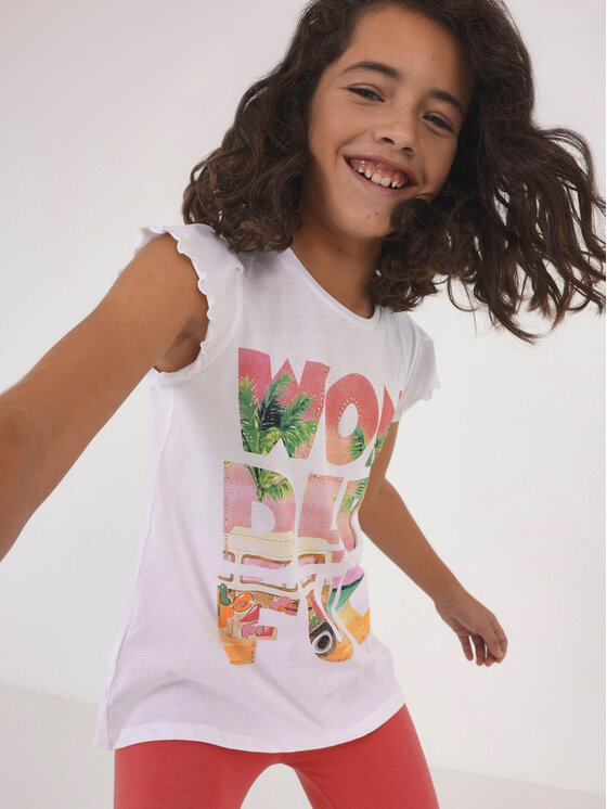 Mayoral Set tricou și leggings 6750 Colorat
