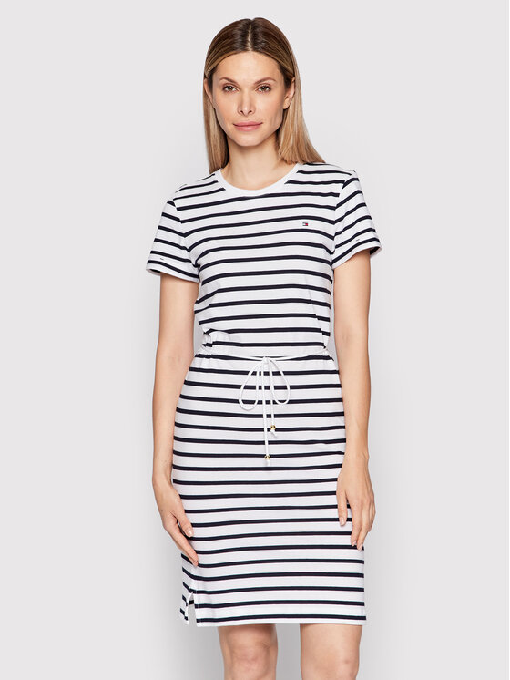 Tommy Hilfiger Tommy Hilfiger Ежедневна рокля Angela WW0WW27844 Тъмносин Regular Fit