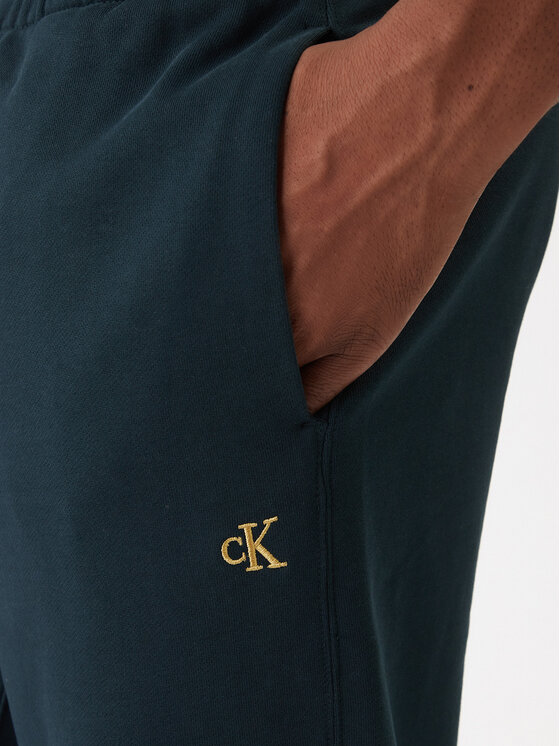 Calvin Klein Jeans Calvin Klein Jeans Teplákové kalhoty LV04RD241G Tmavomodrá Regular Fit