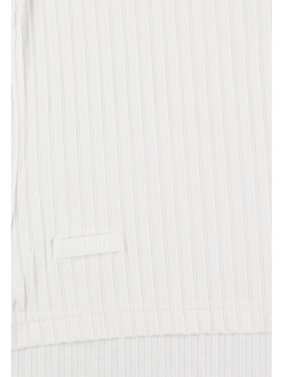 PROSTO. PROSTO. Bluzka Bamboo Biały Regular Fit
