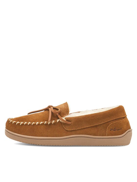 MYSLIPPERS MYSLIPPERS Hausschuhe MPF20WID001B-W Braun