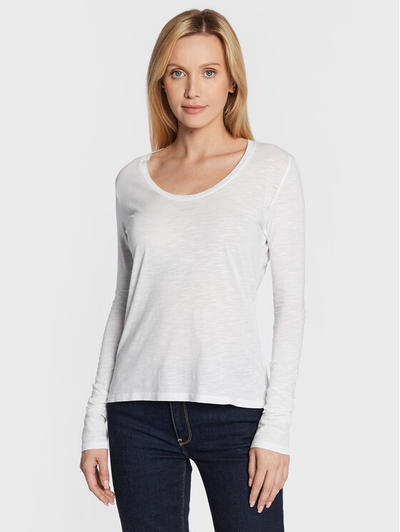 American Vintage American Vintage Μπλουζάκι Jacksonville JAC49H22 Λευκό Regular Fit