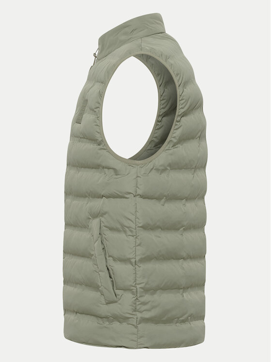 Mustang Mustang Gilet Dublin 1015601 Verde Regular Fit