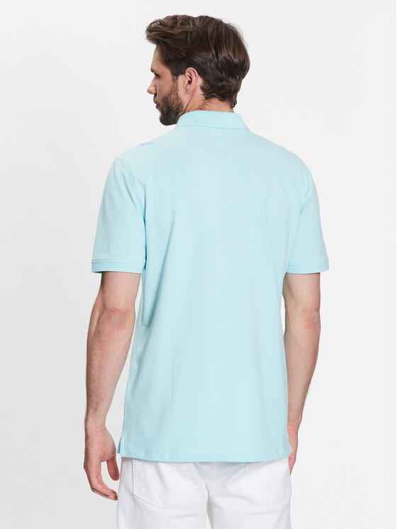 Levi's® Levi's® Polo majica Housemark A4842-0019 Modra Slim Fit