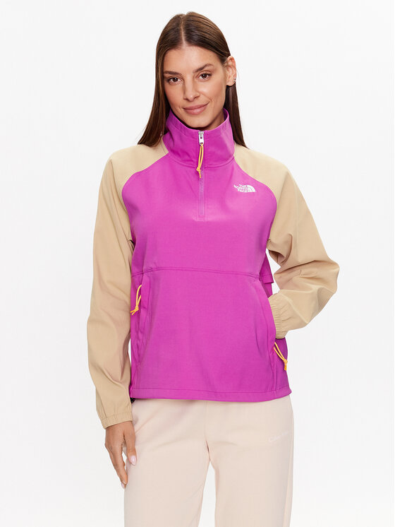 the north face anorak class v nf0a534p violet regular fit