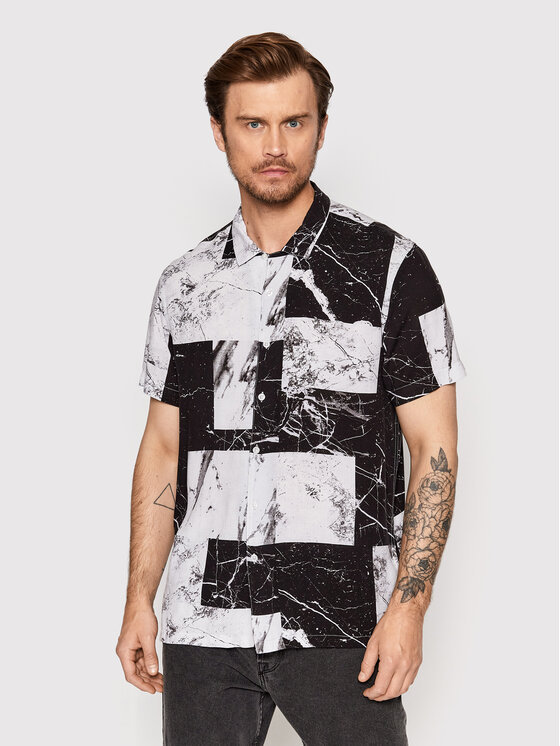 Camicia MSH-48METAMORPH Grigio Regular Fit