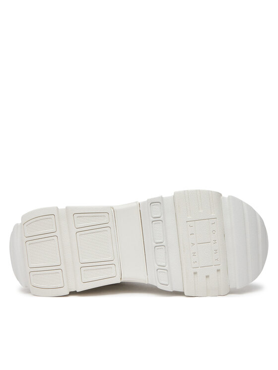 Tommy Jeans Tommy Jeans Laisvalaikio batai Tjw Hybrid Runner EN0EN02619 Balta
