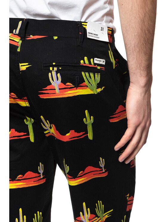 Wrangler Wrangler Pantaloncini di tessuto CHINO SHORT Multicolore Regular Fit