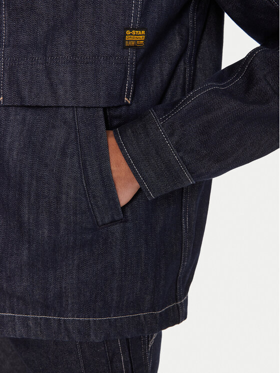 G-Star Raw G-Star Raw Teksasärk Mosa D26462-D577 Tumesinine Relaxed Fit