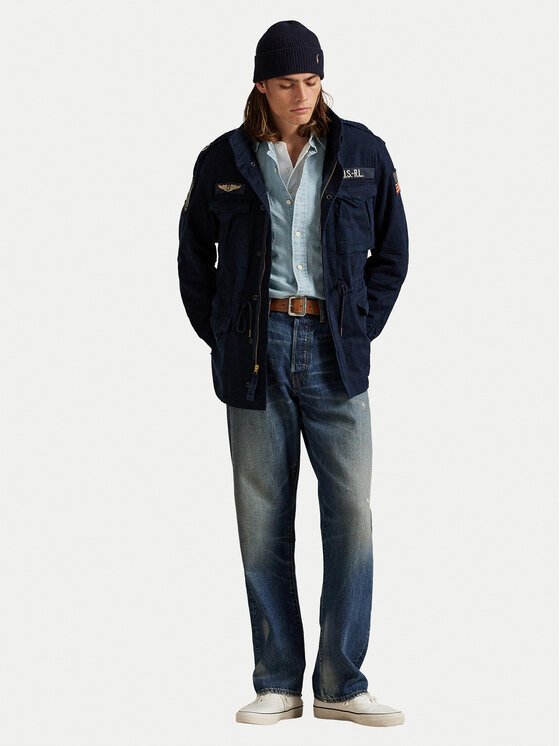 Polo Ralph Lauren Polo Ralph Lauren Pārejas jaka 710968704001 Tumši zils Regular Fit