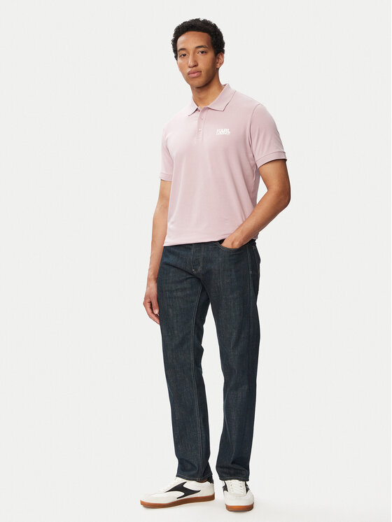 KARL LAGERFELD KARL LAGERFELD Polo majica 745780 563235 Roza Regular Fit