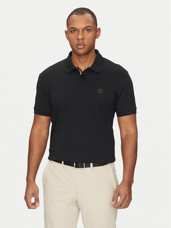 BOSS BOSS Polo majica Paddy TL 50533273 Črna Regular Fit