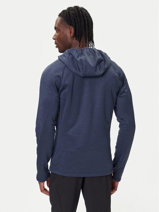 Jack Wolfskin Jack Wolfskin Флісовий реглан Peak District A65272 Cиній Regular Fit