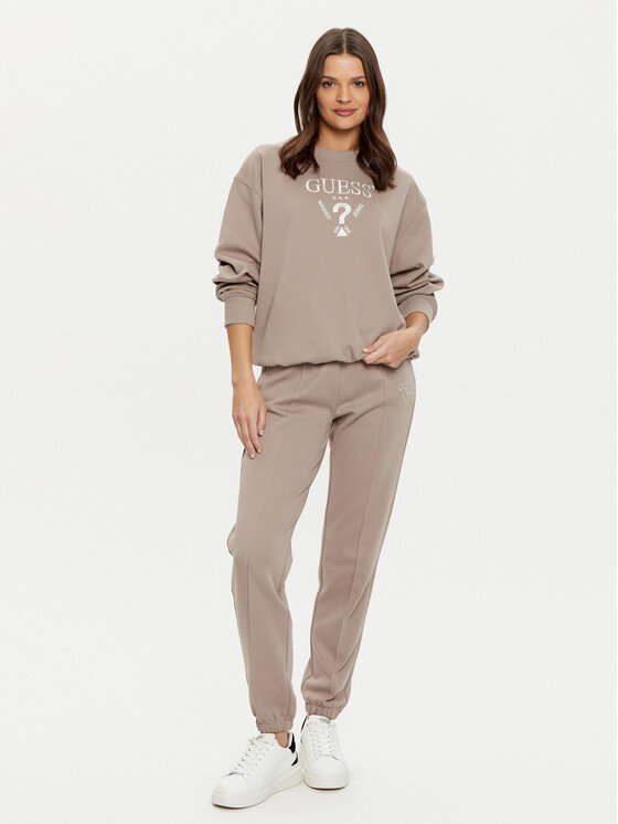 Guess Guess Долнище анцуг V5RB13 KC3D2 Сив Regular Fit