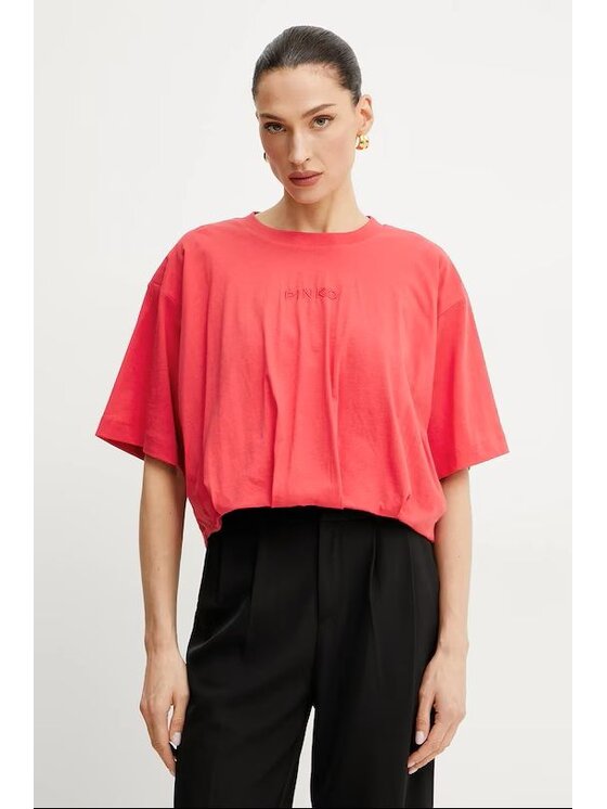 PINKO PINKO T-shirt 84841 Rosso Regular Fit