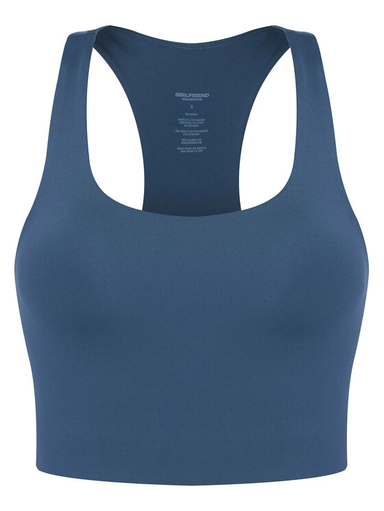 Girlfriend Collective Girlfriend Collective Αθλητικό σουτιέν Paloma 1002 Σκούρο μπλε