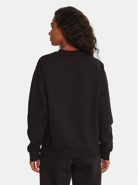 Reebok Reebok Džemperis ar kapuci RK25169CCW Melns Regular Fit