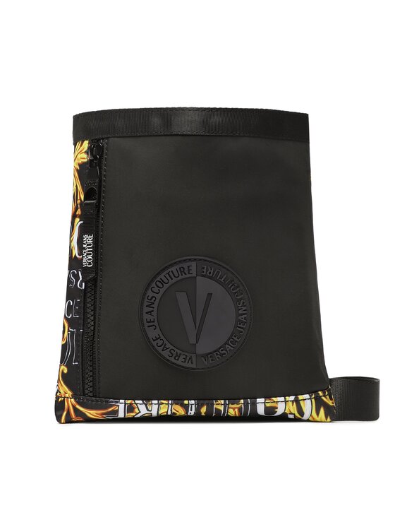 Versace Jeans Couture Torbica za okrog pasu 74YA4B75 Črna
