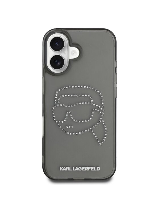 KARL LAGERFELD KARL LAGERFELD Etui na telefon iPhone 16 Czarny