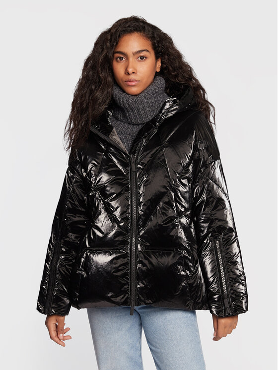 Hetregó Hetregó Dūnu jaka Maggie 8M784 22WD16 Melns Regular Fit