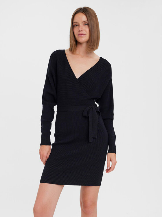 Vero Moda Vestito di maglia 10269251 Nero Regular Fit, taglia : XL