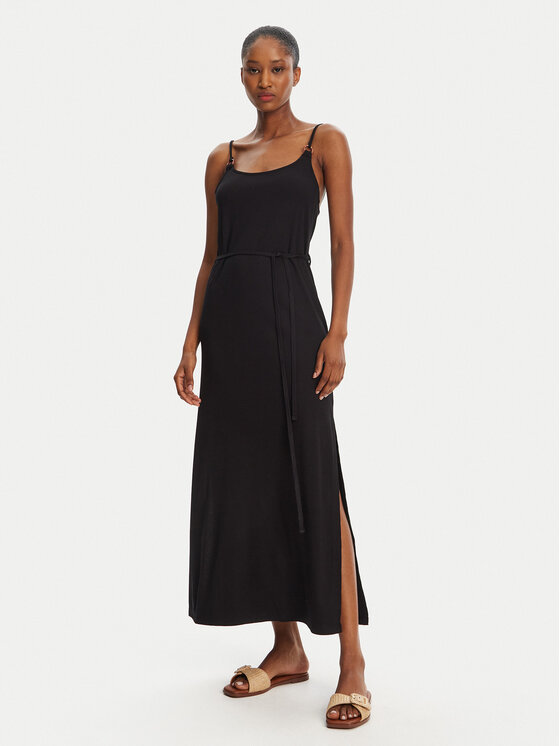 Banana Moon Banana Moon Rochie de vară Yaquina Amaria MGC01 Negru Regular Fit