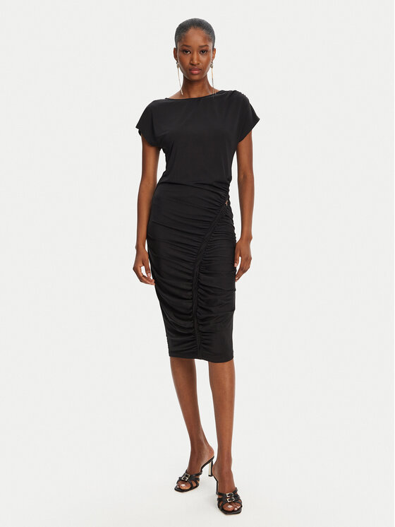 Patrizia Pepe Patrizia Pepe Igapäevane kleit 2A2871/J294-K103 Must Regular Fit