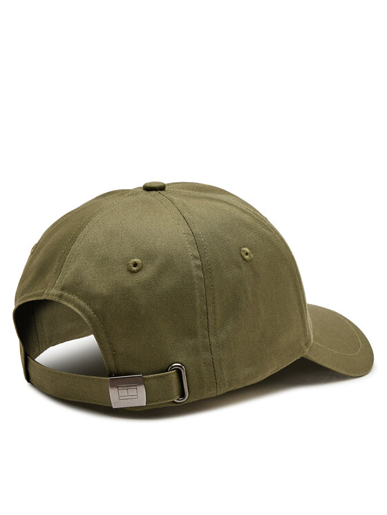 Tommy Hilfiger Tommy Hilfiger Kšiltovka Foundation Cotton 6 Panel Cap AM0AM12532 Khaki