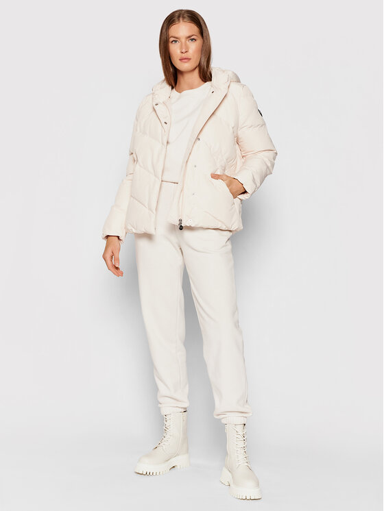 Giubbotto piumino 6KTB10 TN8AZ 1365 Beige Regular