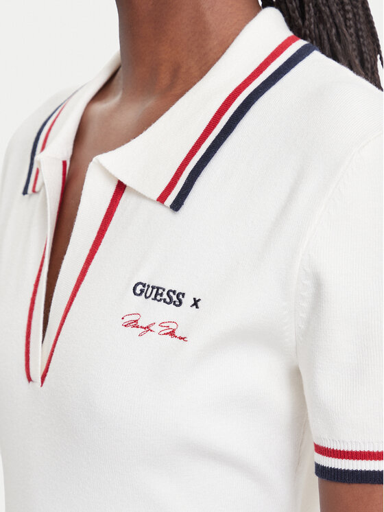 Guess Guess Трикотажна сукня W6BK98 Z2277 Кремовий Regular Fit