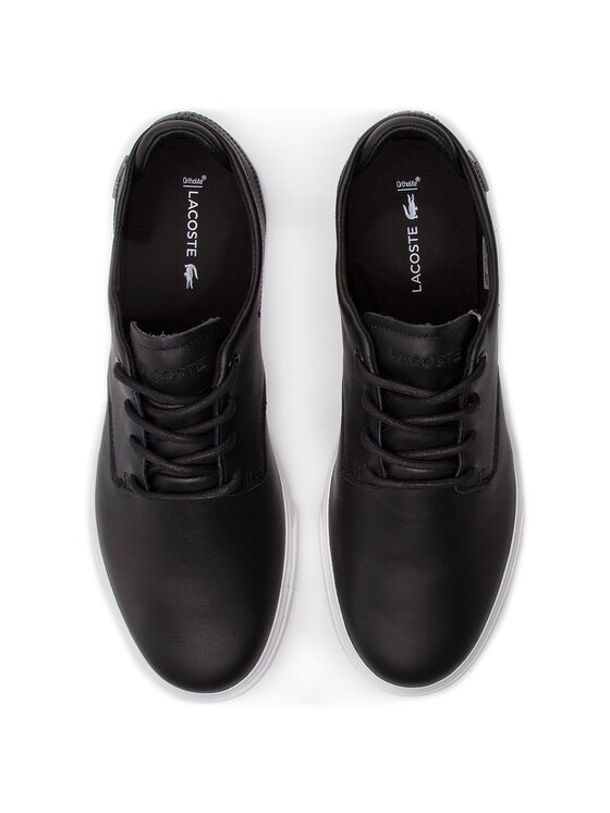 Men Lacoste Scarpe Basse Men Lace-Up Round-Toe Sneakers