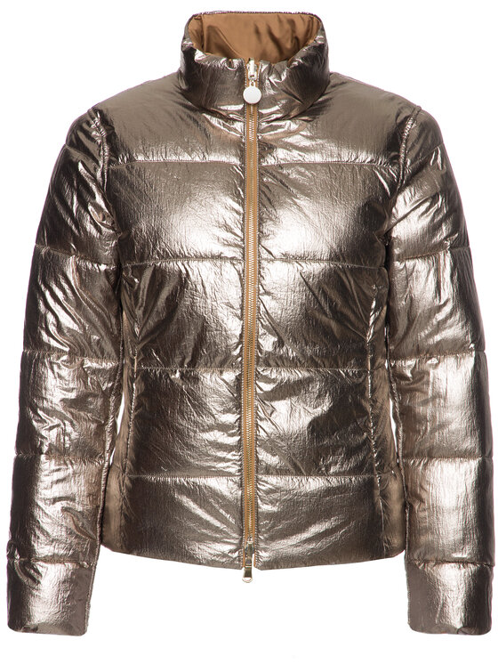 Pennyblack Pennyblack Vatovaná bunda Antenna 24845119 Hnedá Slim Fit