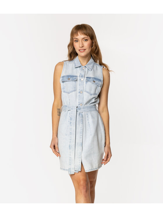 Sukienka jeansowa Lee Cooper, Rozmiar L, Niebieska, SINTRA 3178
