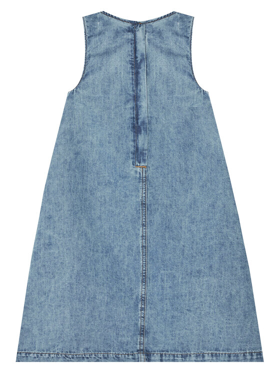 Calvin Klein Jeans Calvin Klein Jeans Rochie de blugi LVCKSJH10G Albastru Regular Fit