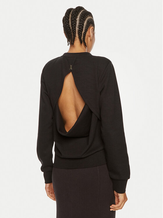 Patrizia Pepe Patrizia Pepe Μπλούζα 8M1618/J219-K103 Μαύρο Regular Fit