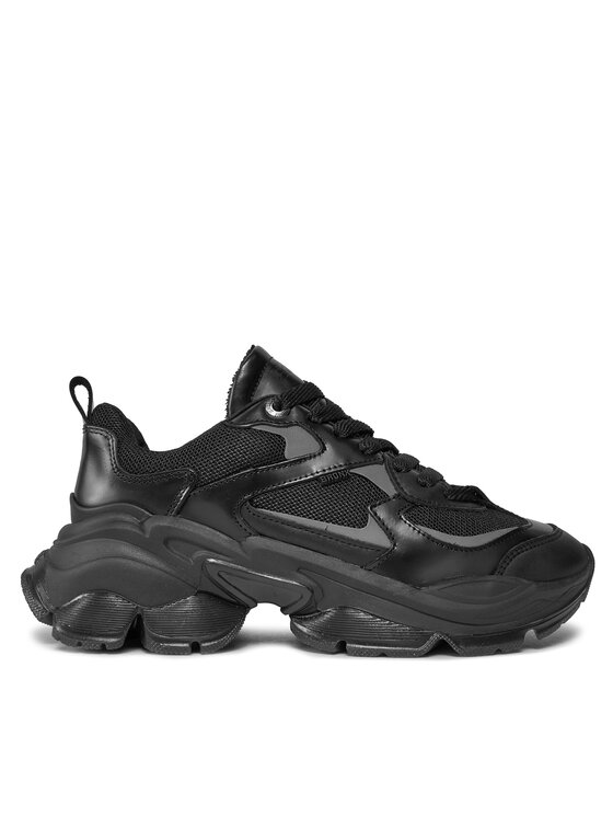 bronx sneakers platform sneakers 66461b-so noir
