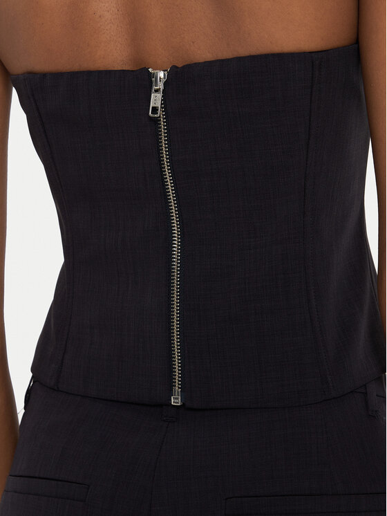 Herskind Herskind Felső Cosima 5254519 Sötétkék Slim Fit