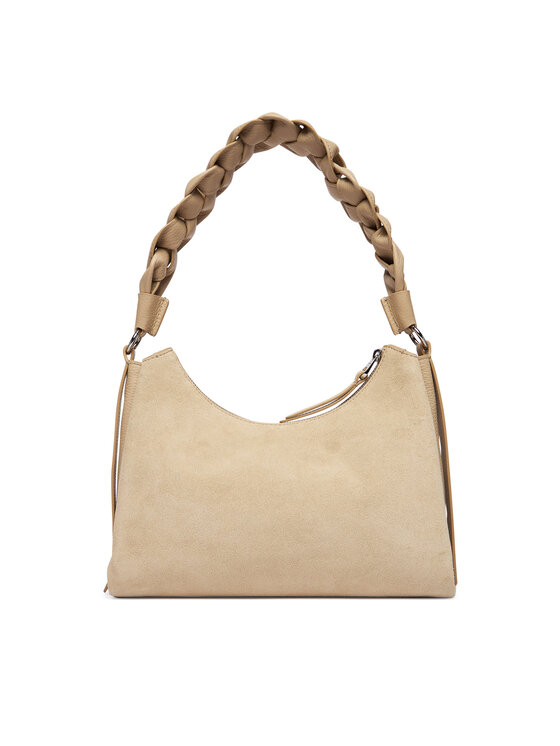 Coccinelle Coccinelle Torebka P6P Boheme Suede Bimaterial E1 P6P 13 03 01 Beżowy