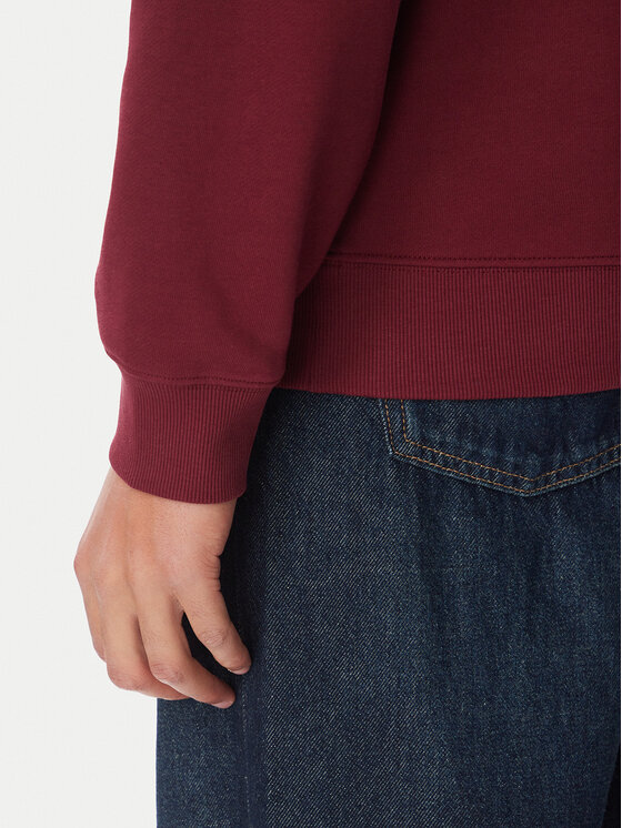 HUGO HUGO Sweatshirt Durty244  50525881 Dunkelrot Relaxed Fit