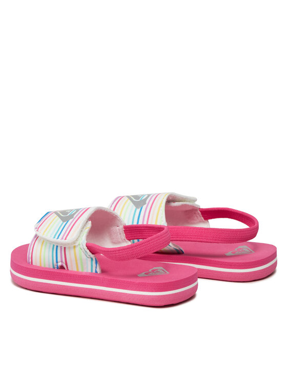 Roxy Roxy Sandały AROL100012 Różowy