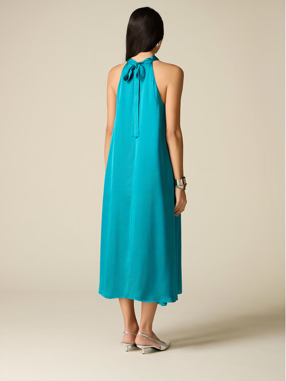 Oltre Oltre Vestito da giorno 7074R005069N015 Turchese Baggy Fit