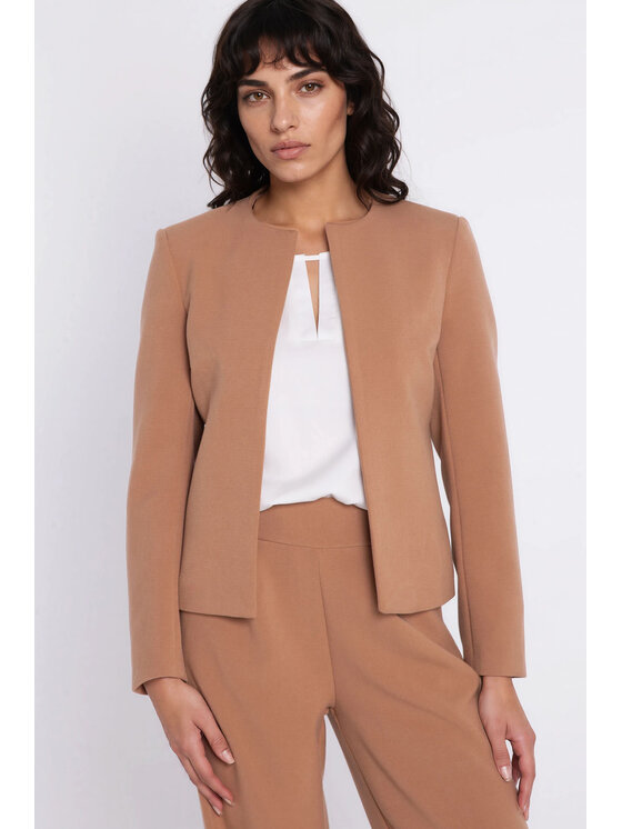 NIFE NIFE Marynarka Z100 Beżowy Blazer Fit