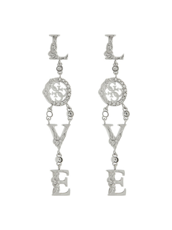 Guess Guess Naušnice JUBE05 030JW Srebrna
