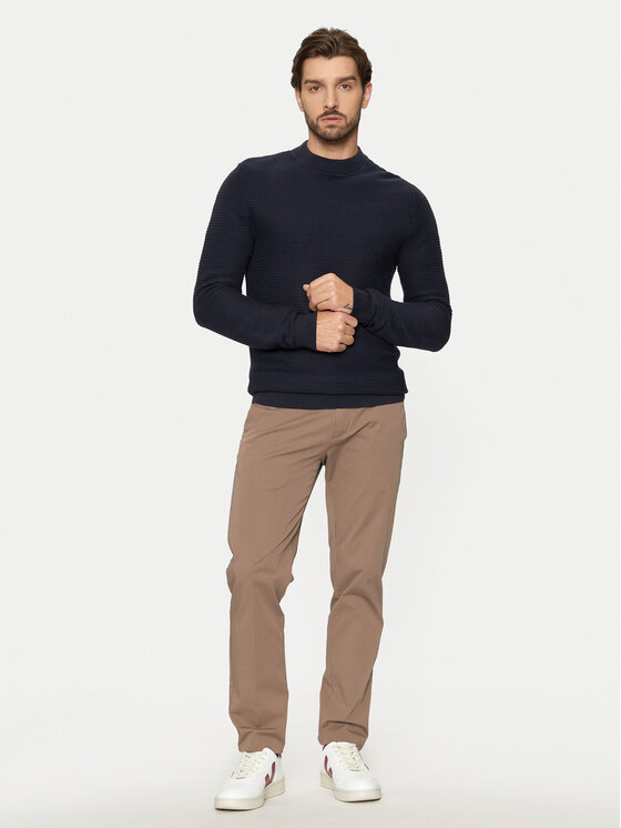 Selected Homme Selected Homme Maglione Tion 16095640 Blu scuro Regular Fit