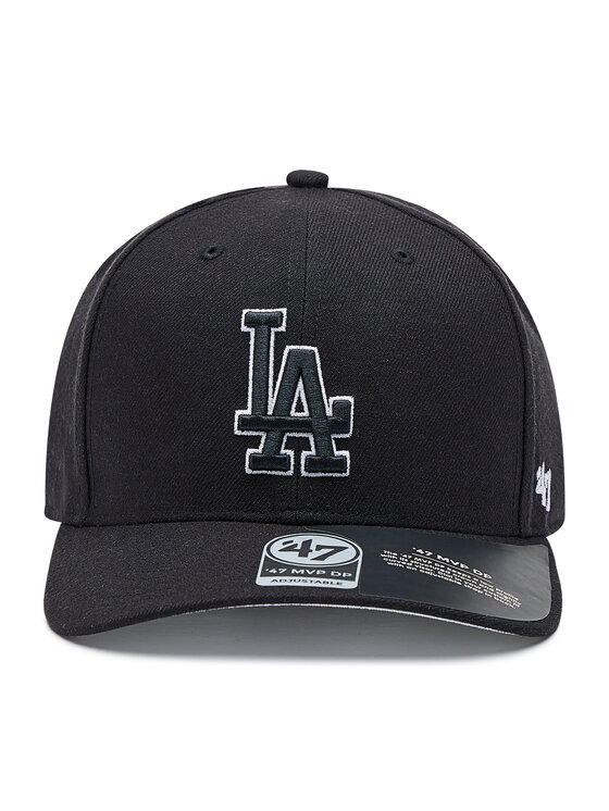 47 Brand 47 Brand Бейсболка Mlb Los Angeles Dodgers Cold Zone B-CLZOE12WBP-BKB Чорний