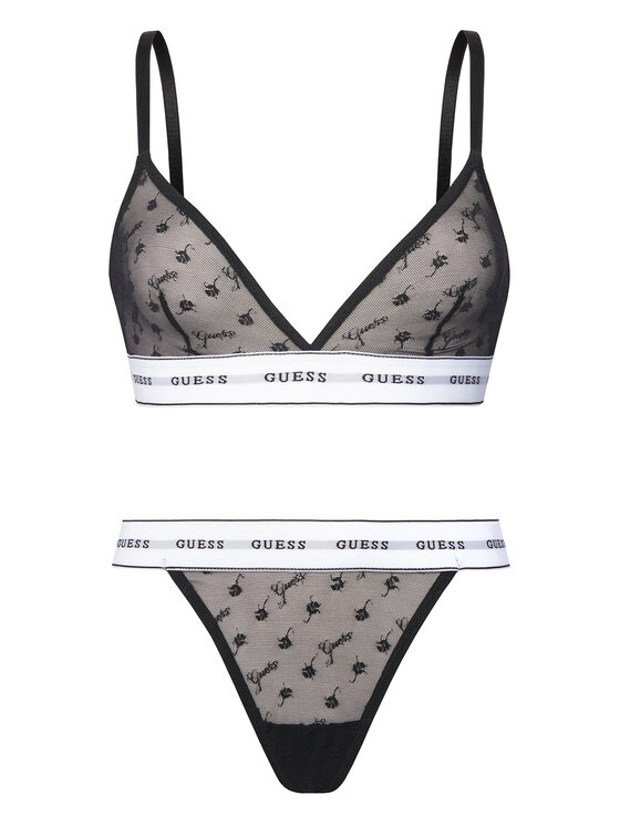Guess Guess Donje rublje set O5BG02 K1790 Crna