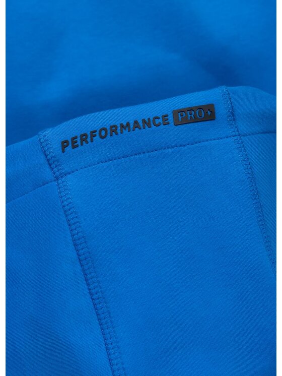PITBULL PITBULL Bluza TAPE EXPLORY Niebieski Regular Fit